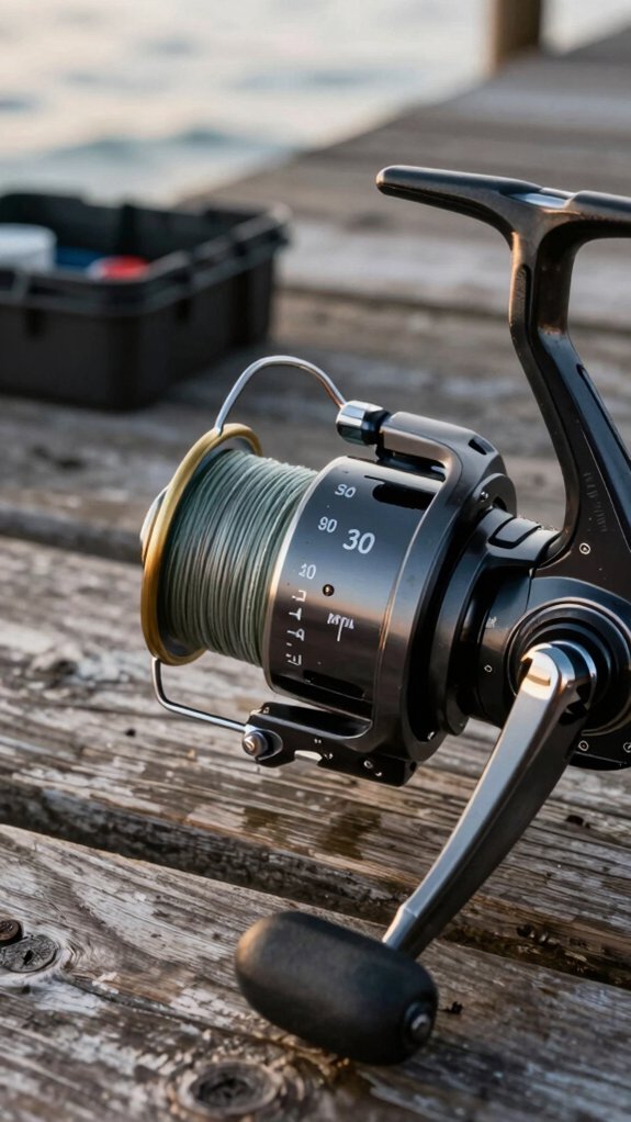 size 30 reel specs