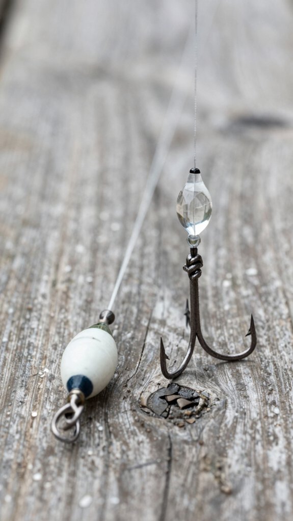 slip bobber stop bead split shot