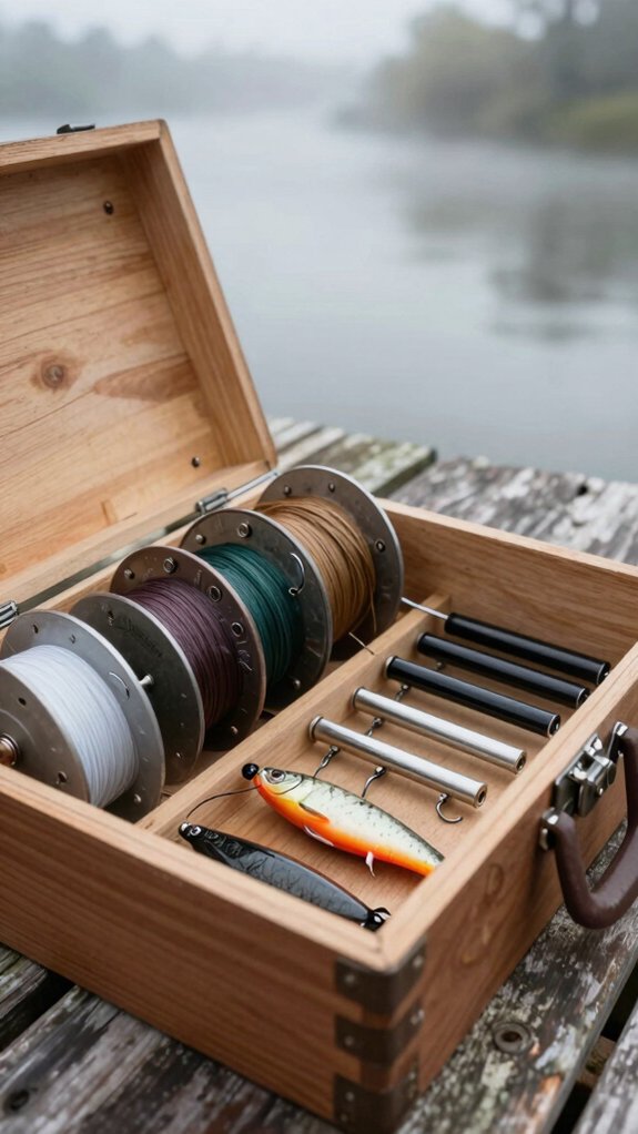 slip sinker bead swivel setup