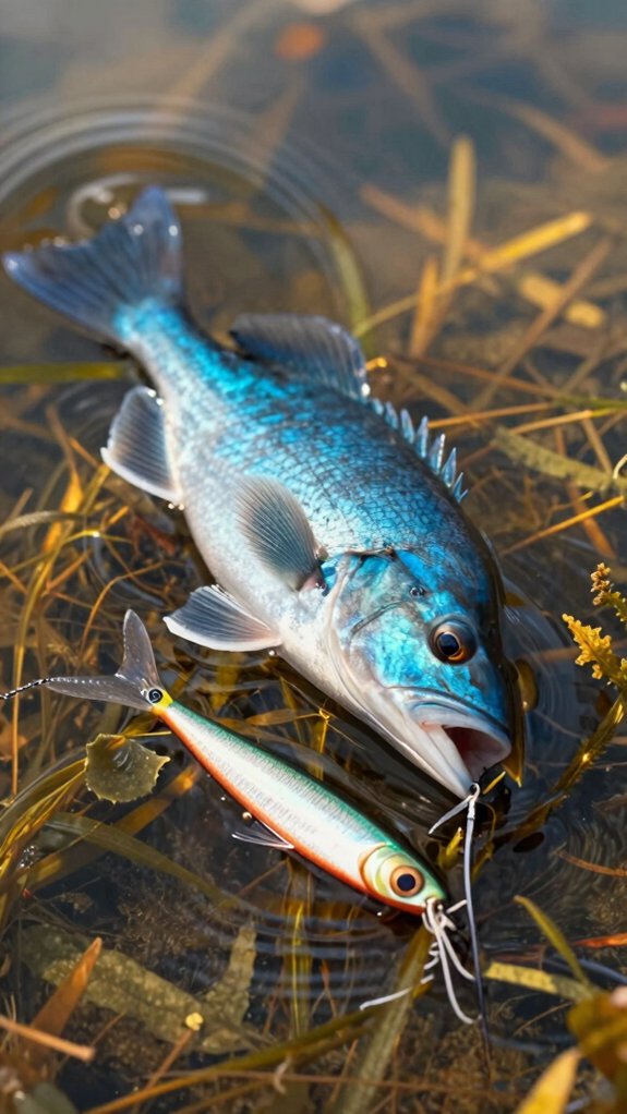 small bright wiggly durable lures