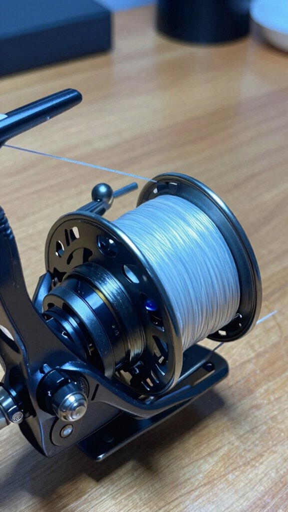 small spinning reel braided line