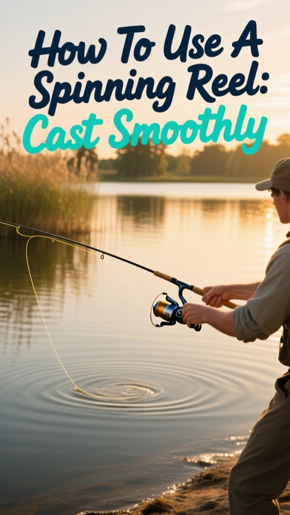 How To Use A Fishing Rod With A Spinning Reel: Cast Smoothly