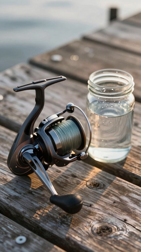 soak monofilament to relax