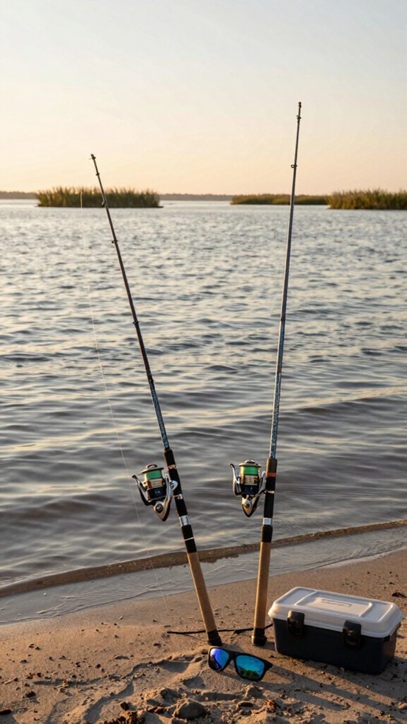 spinning for finesse casting power