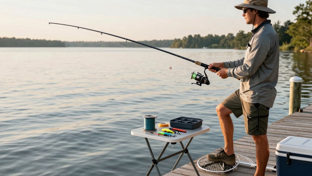 spinning rod uses parts