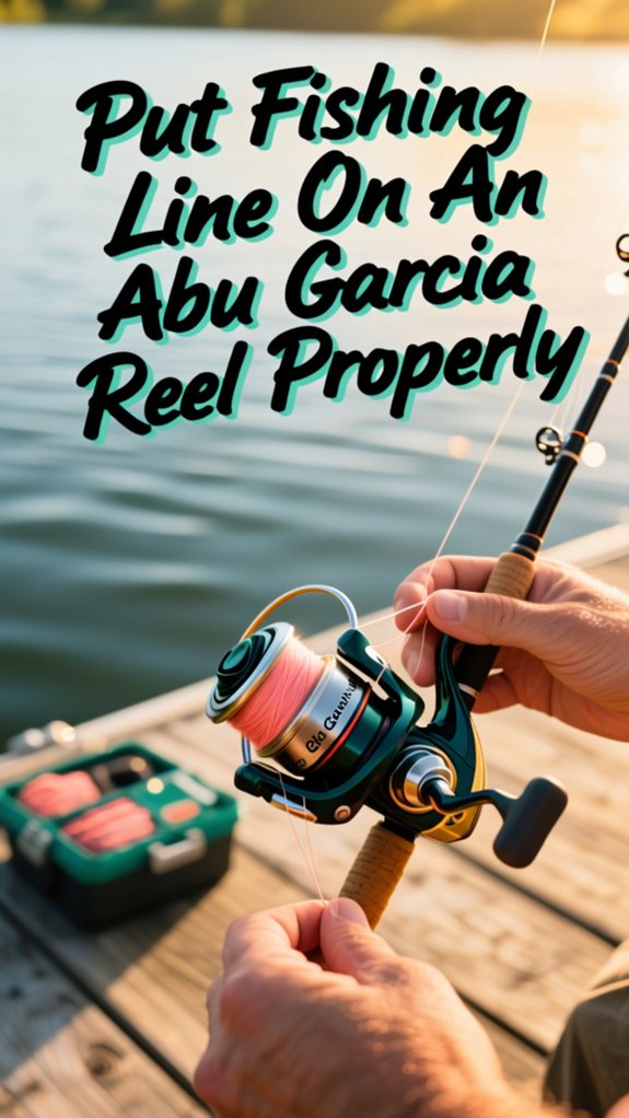 How To Put Fishing Line On An Abu Garcia Reel Properly