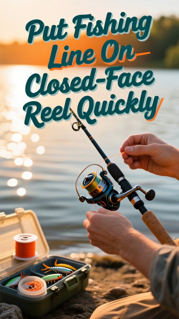 How To Put Fishing Line On A Closed-Face Reel In Minutes