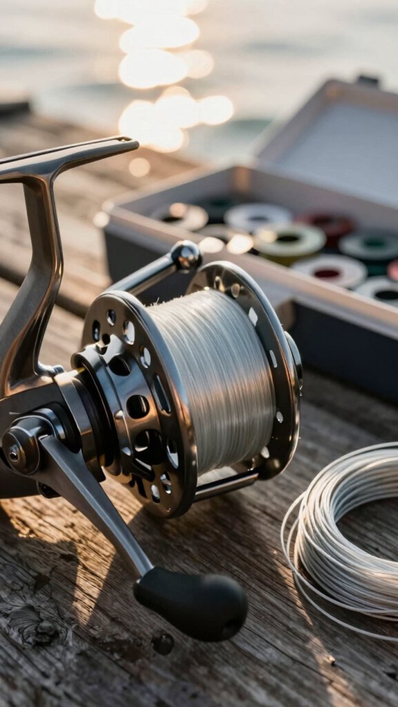 strip knot reel with pressure