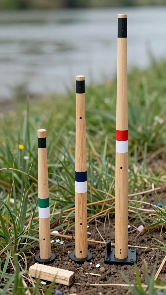 sturdy correctly sized rod holders