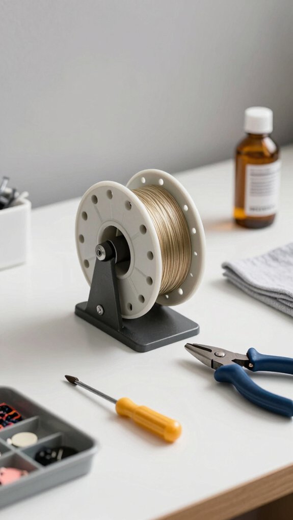 tools for smooth tangle free spooling