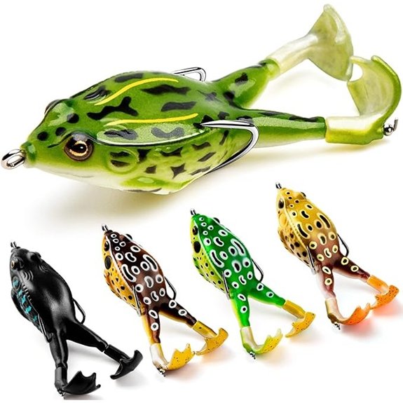 Topwater Frog Lure Fishing Kit