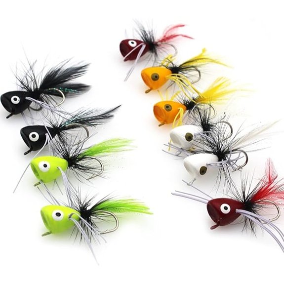 Fly Fishing Poppers for Bass Trout