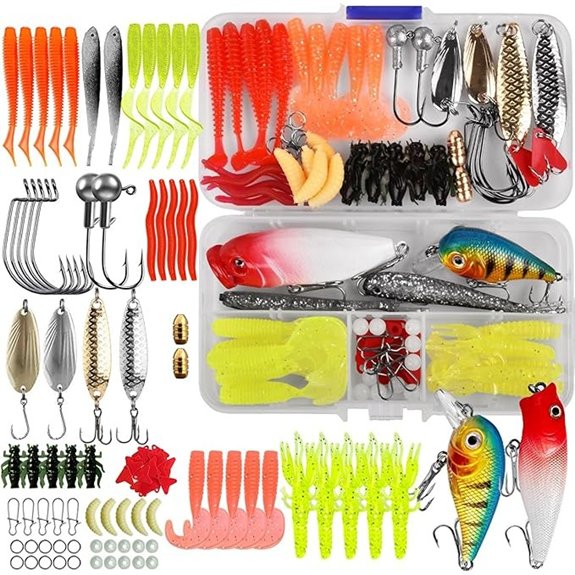 Fishing Lures Tackle Kit for Trout & Bass