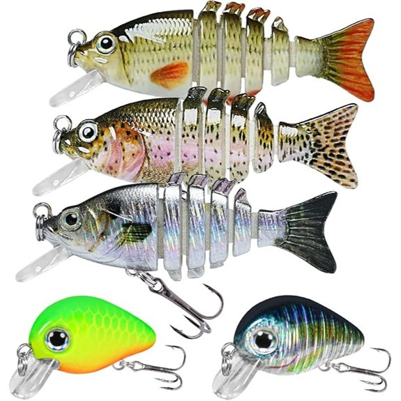 TRUSCEND SwimMax Fishing Lures with BKK Hooks