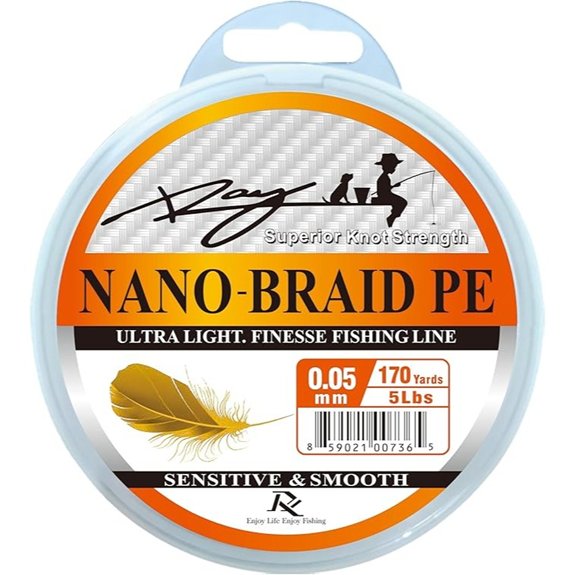 Ultra Slim Braided Fishing Line (3lb or 5lb Test)