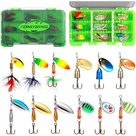 Fishing Lure Spinner Baits for Freshwater & Saltwater