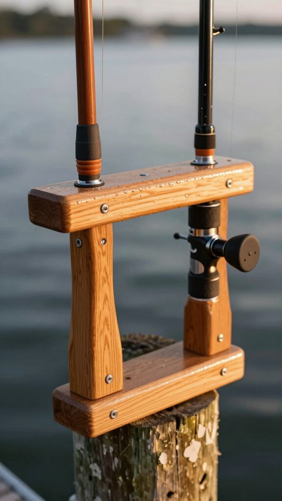 weatherproofed rod holder tips