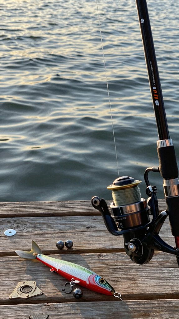 weight placement for casting