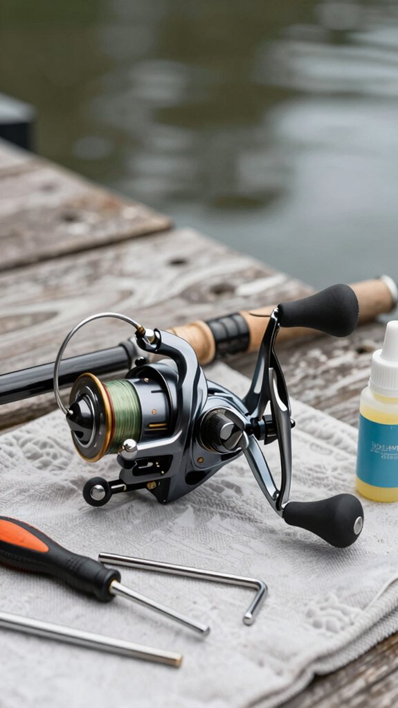 wobbly reel handle repair