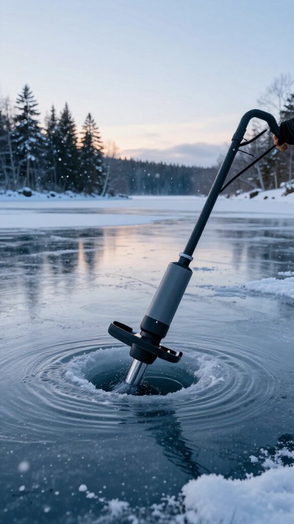 adjust drilling to fish behavior
