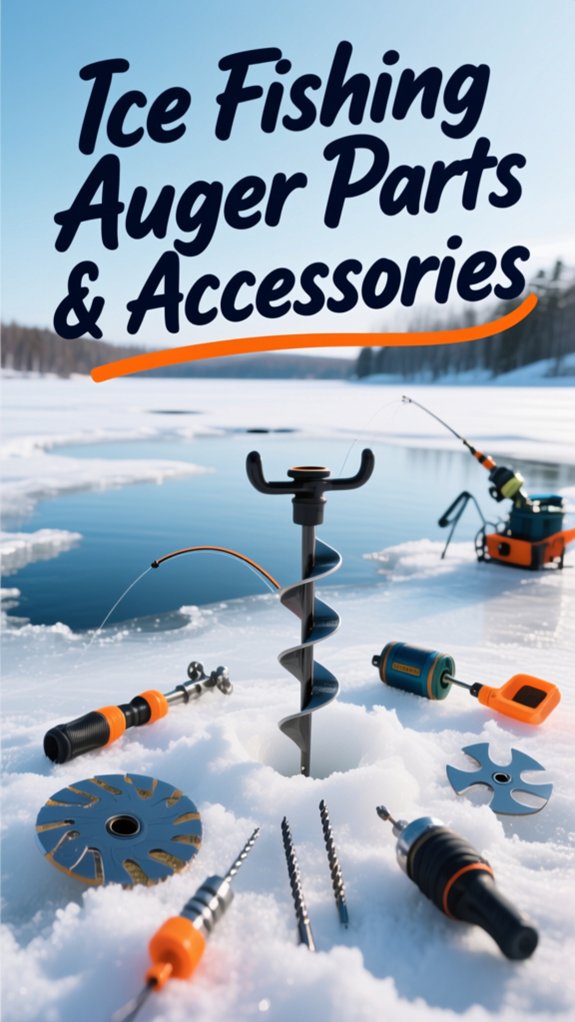 Ice Fishing Auger Accessories and Replacement Parts