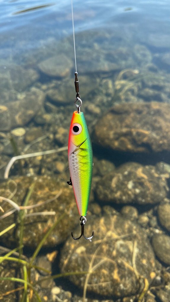 balanced worm for clear water