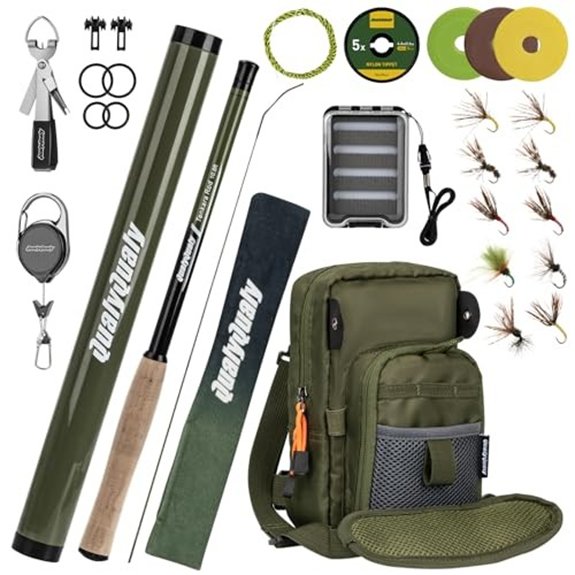 QualyQualy Tenkara Fly Rod Combo Beginner Kit