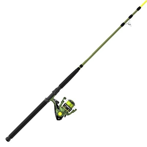 Zebco Big Cat Spinning Reel and Fishing Rod Combo 8-ft 2-Pc Fishing Pole