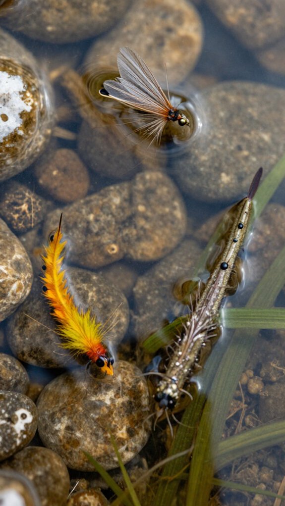 choose fly based on feeding