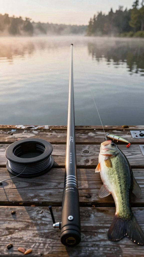 choosing beginner bass rods