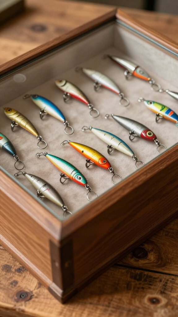 choosing durable lure display cases