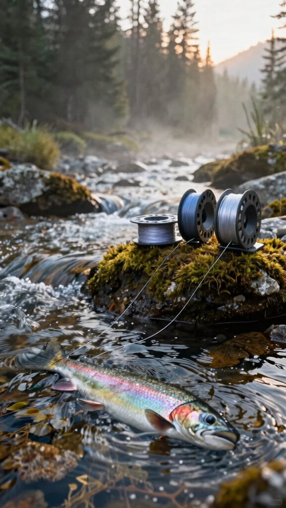 choosing effective trout fishing line