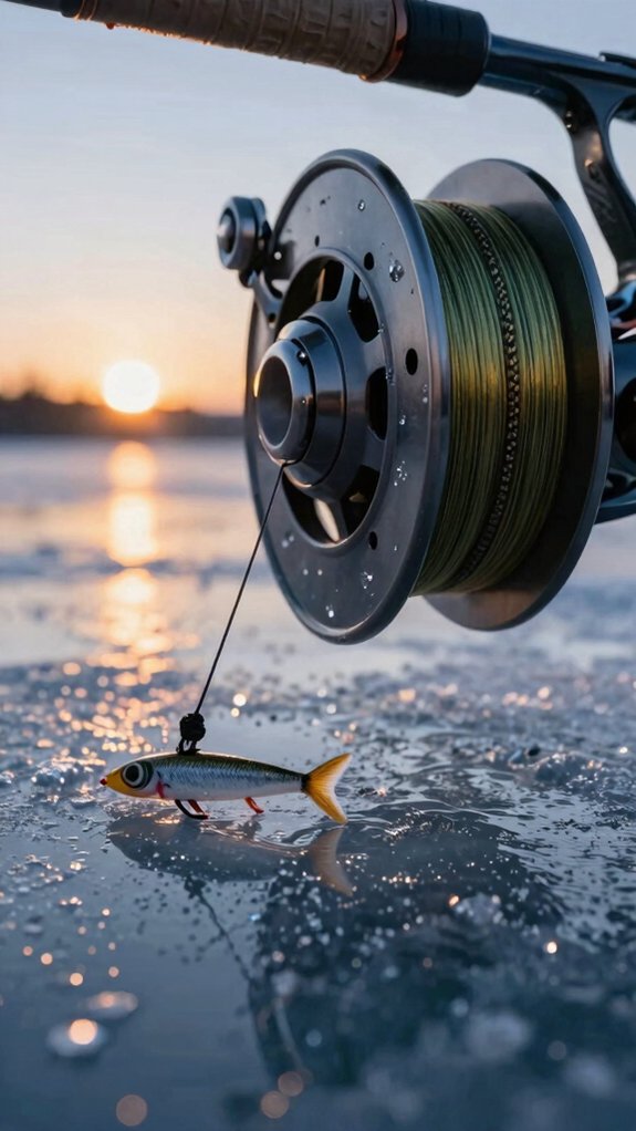 choosing walleye ice fishing line