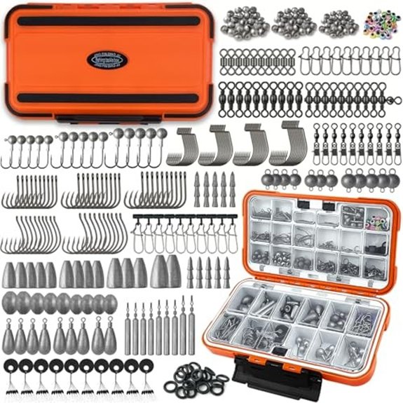 Vipfish 423-Piece Complete Fishing Tackle Kit