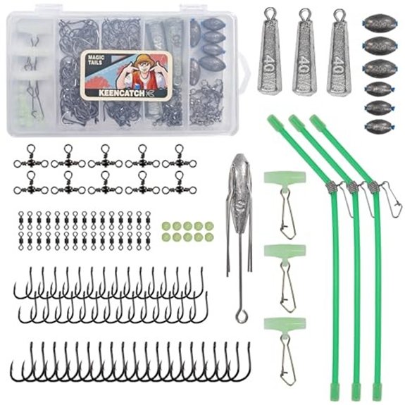 Keencatch 121PCS Surf Fishing Tackle Kit