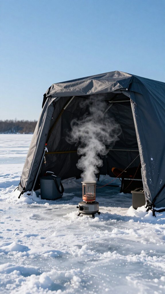 cook outside to prevent condensation