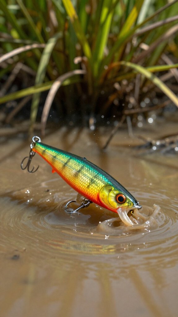 crashing vibrating bass lures
