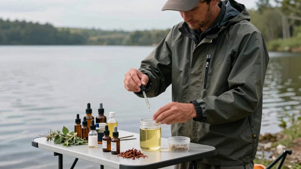 diy fishing lure scent