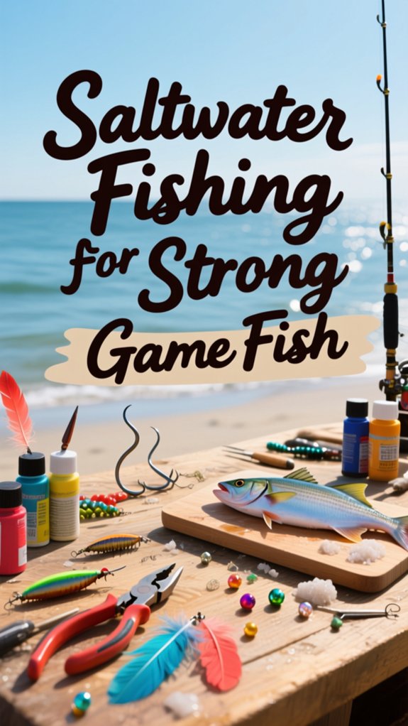 How To Make Saltwater Fishing Lures For Strong Game Fish