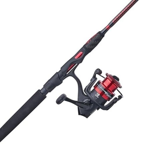 Ugly Stik 7' Carbon Walleye Spinning Rod & Reel Combo