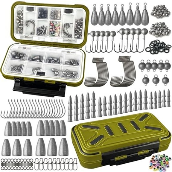 Vipfish Fishing Accessories Kit with Tackle Box