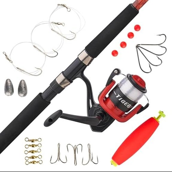 Shakespeare Tiger Catfish Spinning Rod and Reel Combo