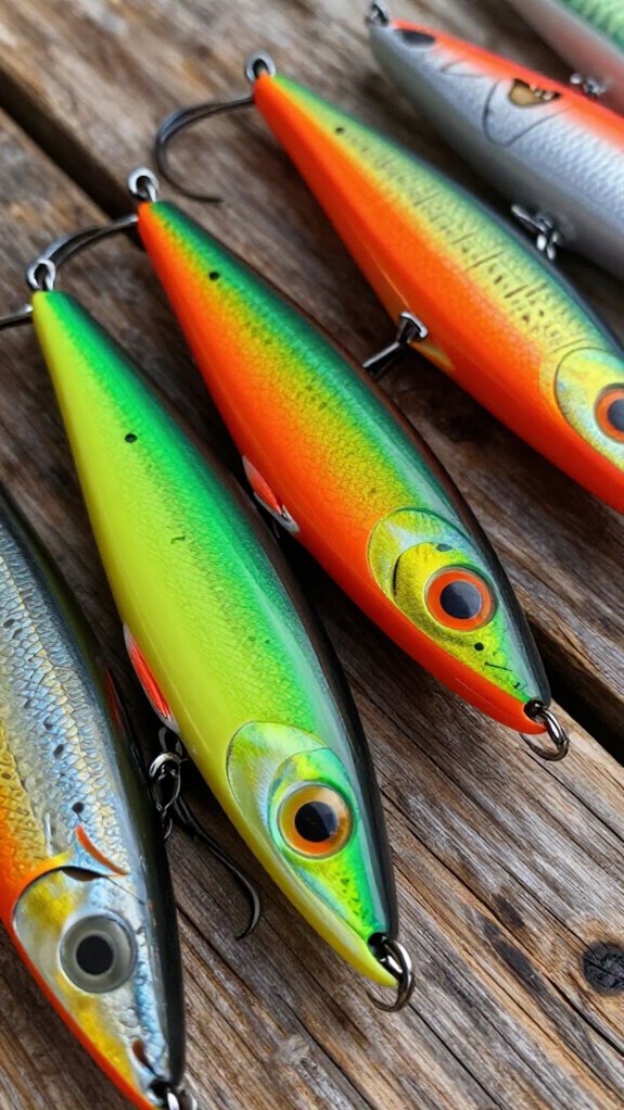 high visibility murky water lures
