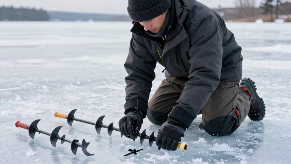 ice auger blade types
