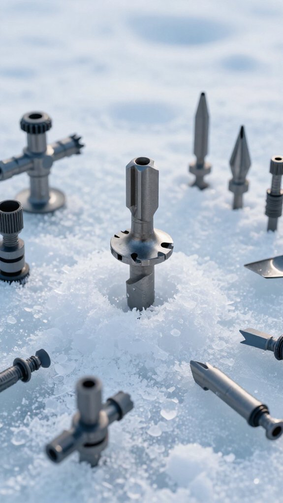 ice auger extension depth limits