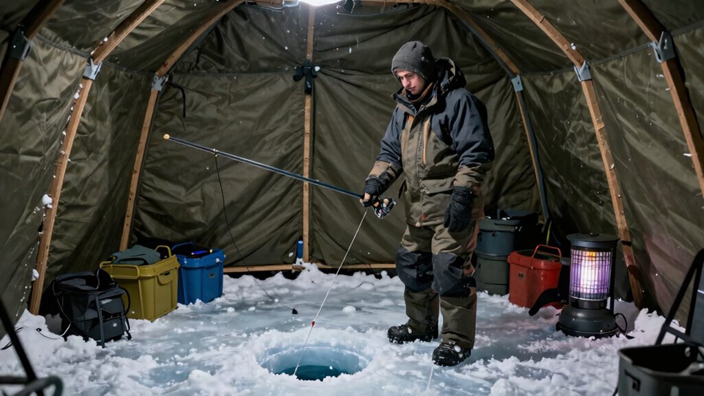 ice fishing shelter names