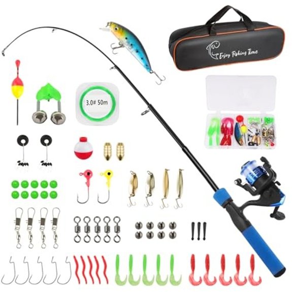 Ehowdin Kids Telescopic Fishing Rod Beginner Combo