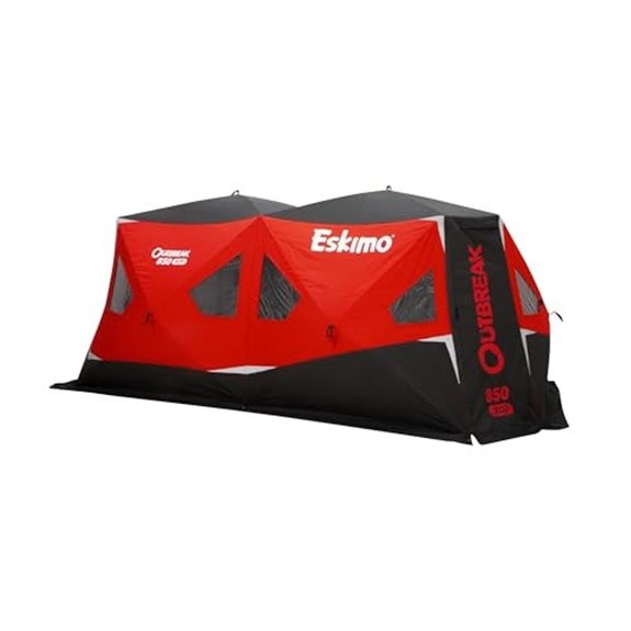 Eskimo Outbreak 850XDP Portable Ice Fishing Shelter (7-9 Person)
