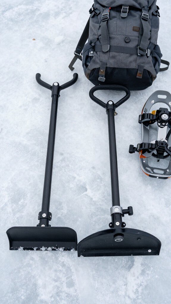 lightweight portable ice augers