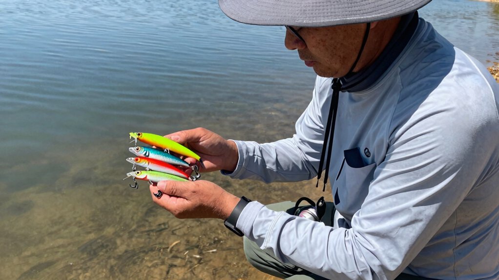 lure colors for water